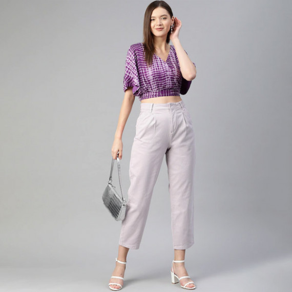 https://www.easyeleganz.com/products/trendy-purple-and-white-solid-wrapped-top