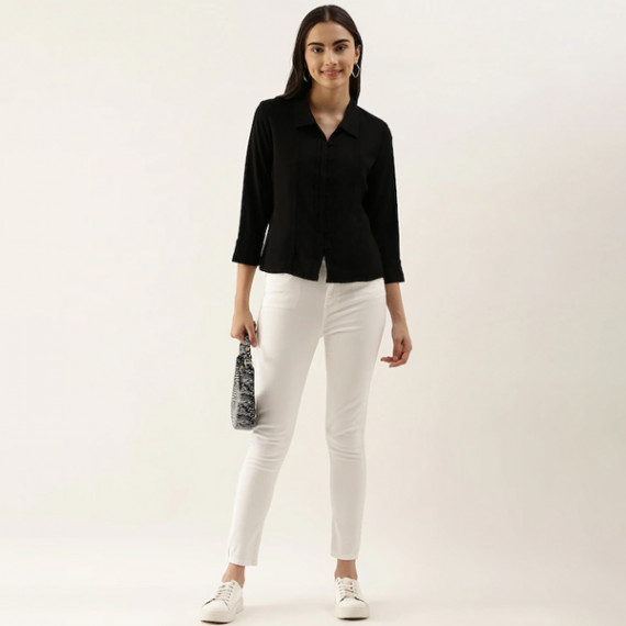 https://www.easyeleganz.com/products/black-solid-shirt-style-top