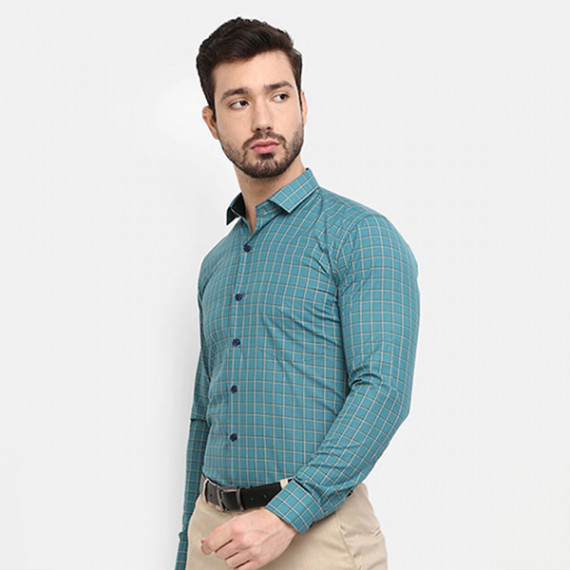 https://www.easyeleganz.com/products/men-green-checked-formal-shirt