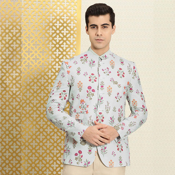 https://www.easyeleganz.com/products/men-grey-purple-floral-print-bandhgala-jashn-blazer