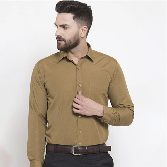 https://www.easyeleganz.com/products/men-khaki-slim-fit-solid-formal-shirt