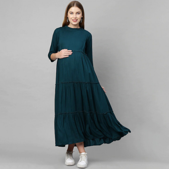 https://www.easyeleganz.com/products/teal-green-maternity-maxi-nursing-dress