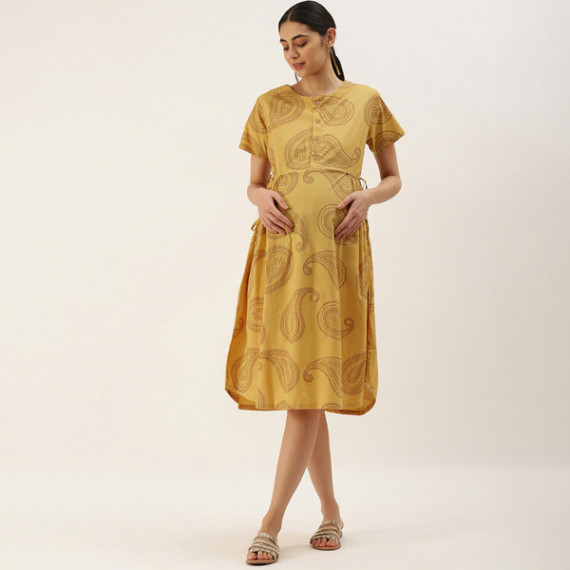 https://www.easyeleganz.com/products/pure-cotton-ethnic-motifs-printed-maternity-a-line-dress