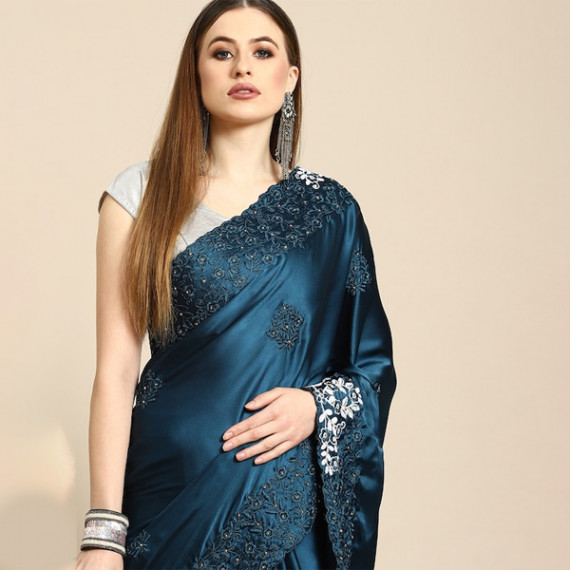 https://www.easyeleganz.com/products/blue-floral-embroidered-satin-saree